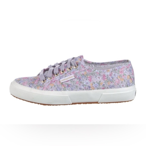 Superga Other - NWT! Superga X LOVESHACKFANCY Floral Canvas Sneakers, sz 4.5